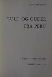 Billede af bogen Guld og guder fra Peru 