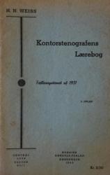 Billede af bogen Kontorstenografens Lærebog