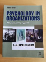 Billede af bogen Psychology in Organizations, The Social Identity Approach