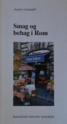 Billede af bogen Smag og behag i Rom: Spændende romerske spisesteder
