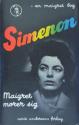 Billede af bogen Maigret morer sig  – Maigret bog nr. 42