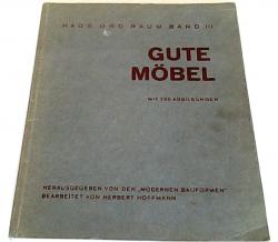 Billede af bogen Gute Möbel - Haus und Raum Band III