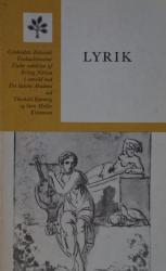 Billede af bogen Lyrik