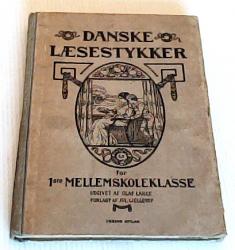Billede af bogen Danske Læsestykker for 1ste Mellemskoleklasse