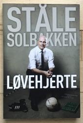 Billede af bogen Løvehjerte (Om Ståle Solbakken)