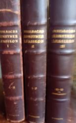 Billede af bogen WEILBACHS KUNSTNERLEKSIKON 1- 3 Billede af bogen WEILBACHS KUNSTNERLEKSIKON 1- 3