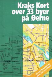 Billede af bogen Kraks kort over 33 byer på Øerne: Nu med Sakskøbing : kort over Køge