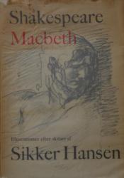 Billede af bogen Macbeth – med illustrationer efter skitser af Sikker Hansen