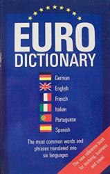 Billede af bogen Europæisk ordbog: fransk-engelsk-tysk-spansk-italiensk-portugisisk