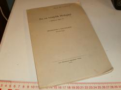 Billede af bogen Fra en vestjydsk hedegård i tiden ca. 1865-75. Professor C. Raunkjærs erindringer