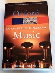 Billede af bogen Oxford Concise Dictionary of Music