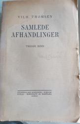 Billede af bogen Samlede Afhandlinger. Trejde Bind