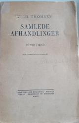 Billede af bogen Samlede Afhandlinger Første Bind