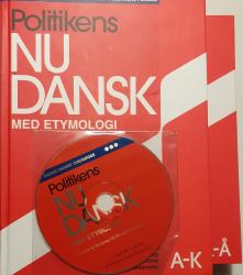 Billede af bogen Politikens nudansk ordbog med etymologi og elektronisk CD
