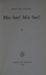 Billede af bogen Min Søn! Min Søn! - Bind II
