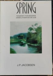 Billede af bogen Spring. J.P. Jacobsen.Tidsskrift for moderne dansk litteratur, nr. 13-98