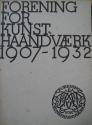 Billede af bogen Forening for Kunsthaandværk 1907-1932. Historie og Virksomhed