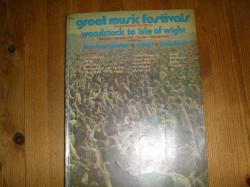 Billede af bogen Great music festivals - woodstock to isle of wight