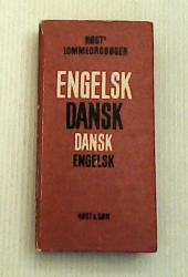 Billede af bogen Høst's engelsk-danske og dansk-engelske lommeordbog