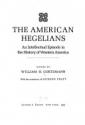 Billede af bogen The American Hegelians: An Intellectual Episode in the History og Western America