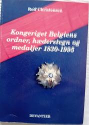 Billede af bogen  Kongeriet Belgiens ordner, hæderstegn og medaljer 1830-1995.