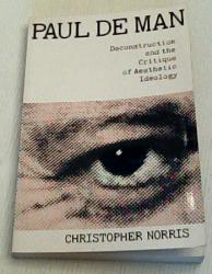 Billede af bogen Paul de Man - Deconstruction and the critique of aesthetic ideology
