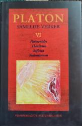 Billede af bogen Platon. Samlede verker. Bind VI. Parmenides, Theaitetos, Sofisten, Statsmannen 