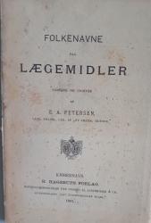 Billede af bogen Folkenavne paa Lægemidler. Billede af bogen Folkenavne paa Lægemidler.