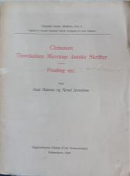 Billede af bogen Christiern Thorckelsen Morsings danske Skrifter - Pestbog etc. Billede af bogen Christiern Thorckelsen Morsings danske Skrifter - Pestbog etc.