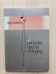 Billede af bogen Principles and art of singing