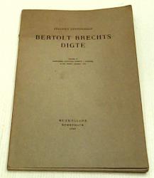 Billede af bogen Bertolt Brechts digte