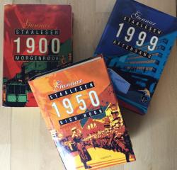 Billede af bogen Bergen-trilogien 1-3 (komplet) - 1900 Morgenrøde + 1950 High Noon + 1999 Aftensang