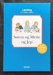 Billede af bogen Søren og Mette og Jep - Læsebog 0.-1. klasse niveau 2