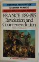 Billede af bogen France 1789-1815. Revolution and Counterrevolution 