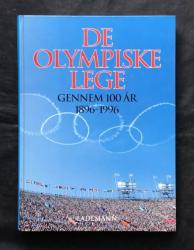 Billede af bogen De Olympiske Lege gennem 100 år 1896-1996