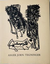 Billede af bogen Tegninger af Asger Jorn. Digte af Jens August Schade & Edouard Jaguer