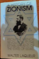 Billede af bogen A History of Zionism. From the French Revolution to the Establishment of the State of Israel 