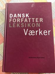 Billede af bogen Dansk forfatterleksikon Værker