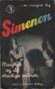 Billede af bogen Gl. krimi: Maigret og de stædige vidner