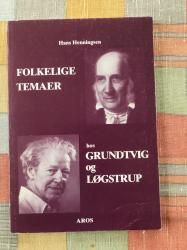 Billede af bogen Folkelige temaer hos Grundtvig og Løgstrup