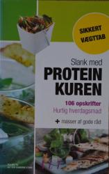 Billede af bogen Slank med proteinkuren - 106 opskrifter på hurtig hverdagsmad + masser af gode råd