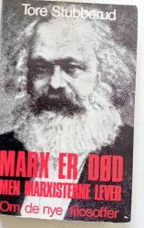 Billede af bogen  Marx er død men Marxismen lever, om de nye filosofier