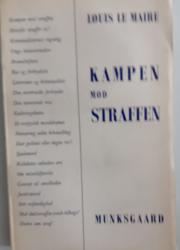 Billede af bogen Kampen mod straffen. Kriminalistiske kroniker.