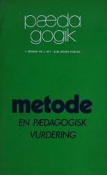 Billede af bogen Metode - en pædagogisk vurdering