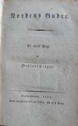 Billede af bogen Nordens guder. Et episk Digt. Billede af bogen Nordens guder. Et episk Digt.