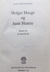 Billede af bogen Holger Hauge og hans hustru bind 2