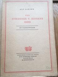Billede af bogen Ved Johannes V. Jensens død