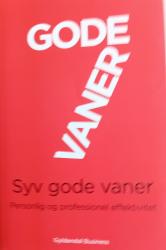 Billede af bogen Syv gode vaner. Personlig og professionel effektivitet. Personlig arbejdsbog.