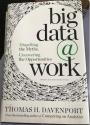 Billede af bogen Big data at work