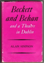 Billede af bogen Beckett and Behan and a Theatre in Dublin